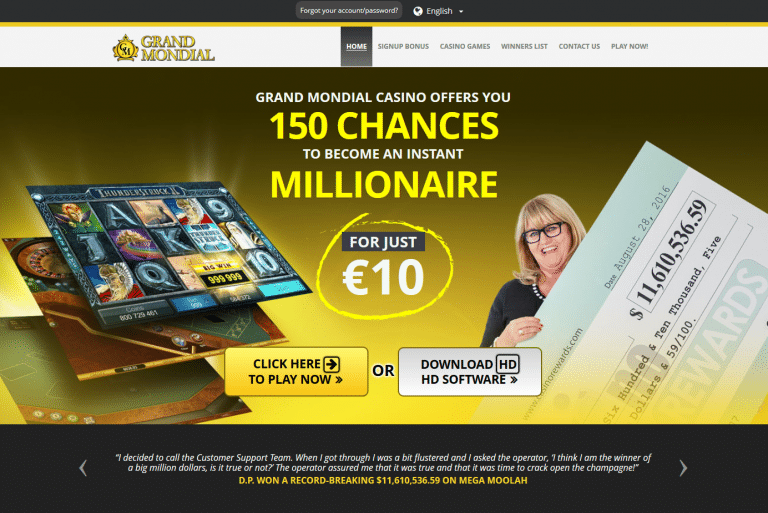 No deposit bonus codes for grand bay casino